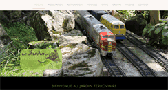 Desktop Screenshot of jardin-ferroviaire.com
